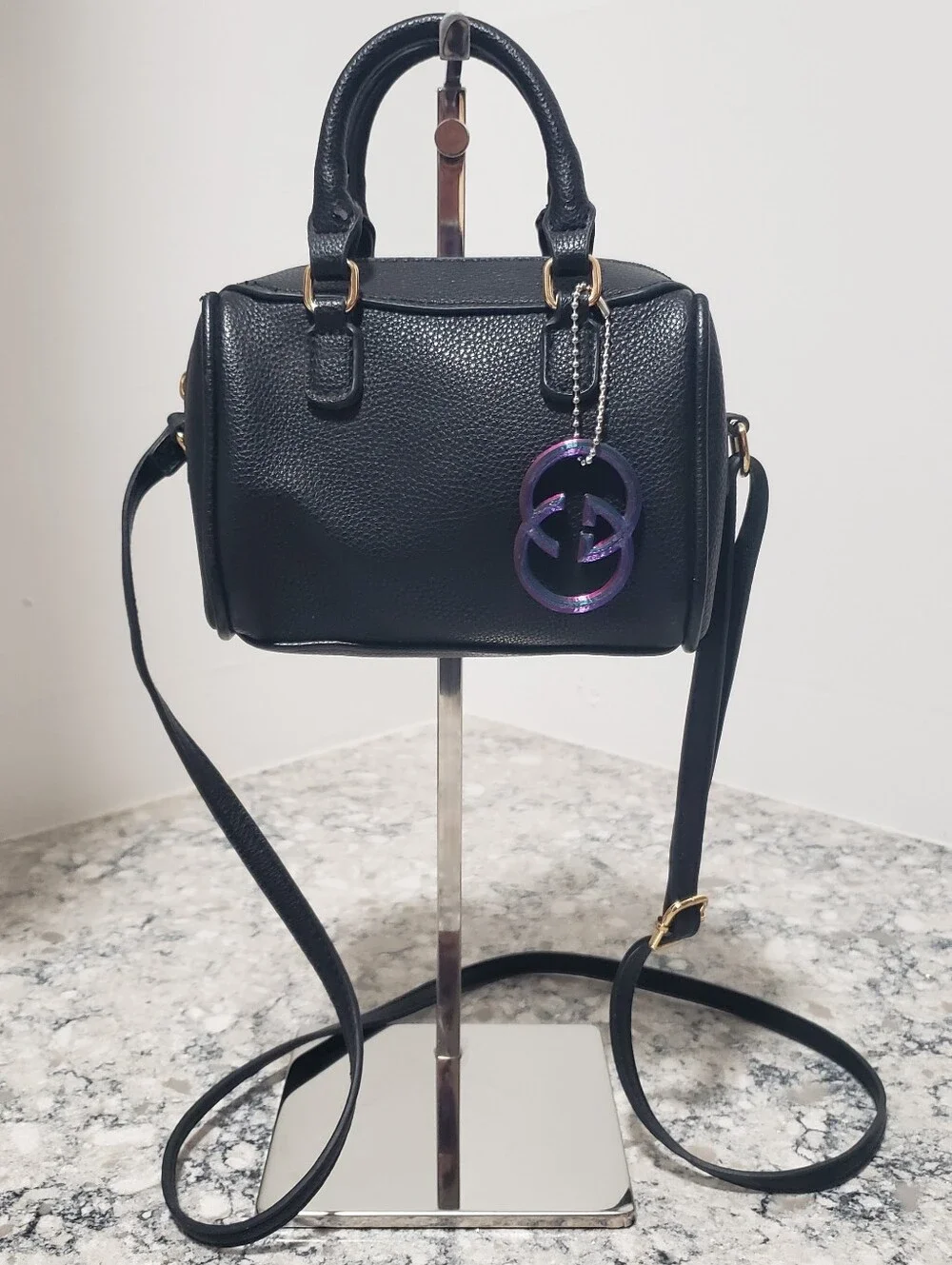 Iridescent Fashion GG Bag Charm